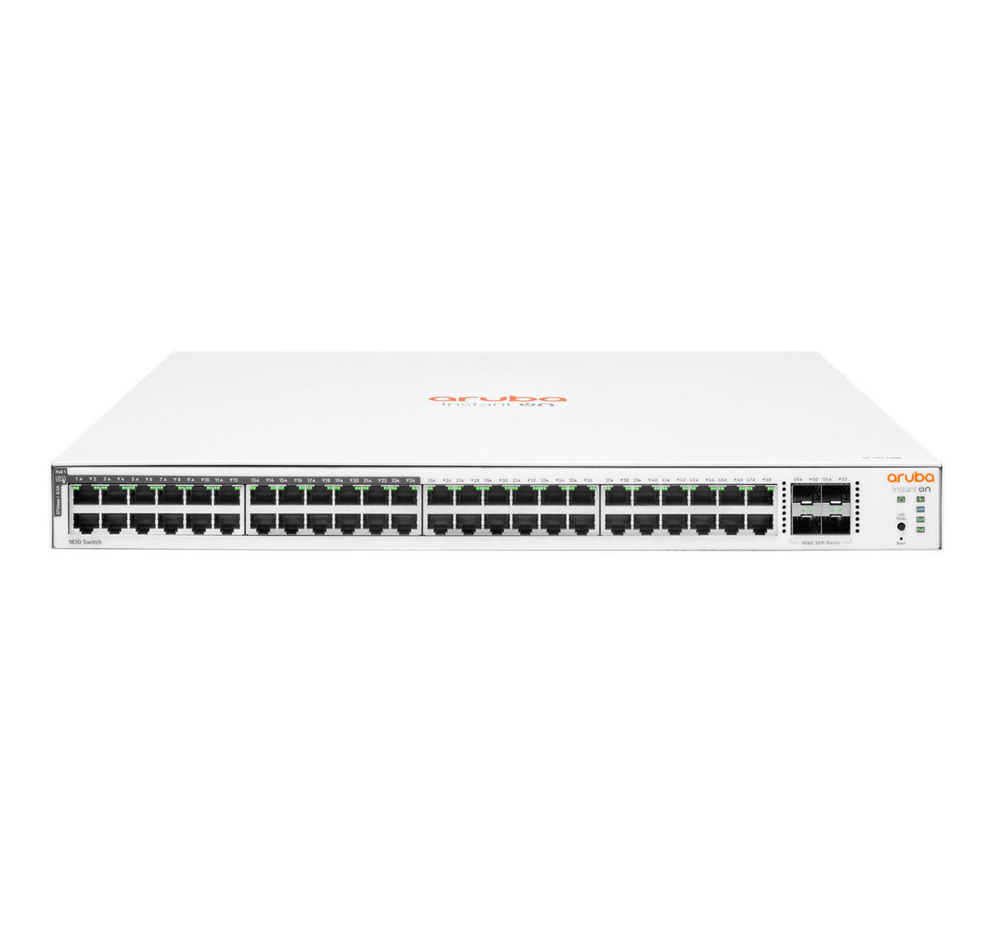 Hewlett Packard Enterprise Aruba Switch IOn 1830 48G 4SFP 370W Europe - English