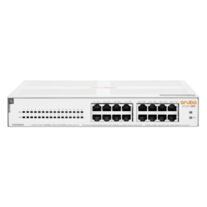 Hewlett Packard Enterprise Aruba Instant On 1430 16G  Class4 Poe 124W Unmanaged L2  Gigabit Ethernet (10/100/1000) Power Over Ethernet (Poe) 1U White
