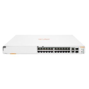 Hewlett Packard Enterprise Aruba Instant On 1960 24G 20p  Class4 4p Class6 PoE 2XGT  2SFP+ 370W Managed L2+ Gigabit Ethernet (10/100/1000) Power over Ethernet (PoE)