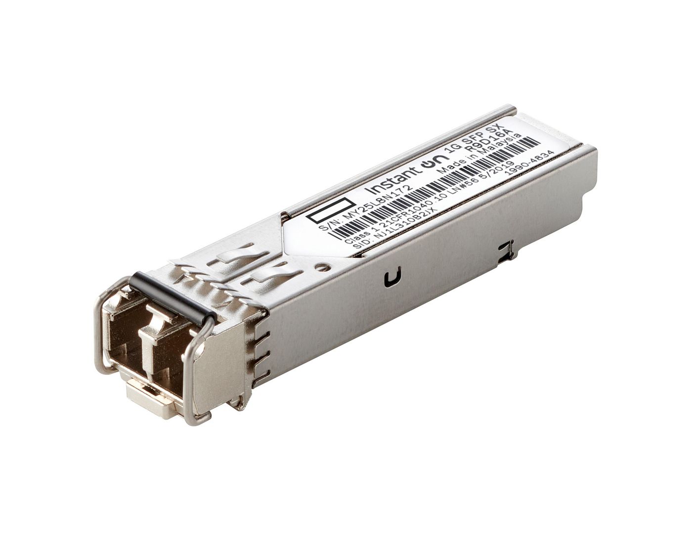 Aruba Instant On 1G SFP LC SX 500m OM2 MMF Transceiver R9D16A