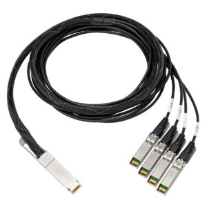 Hewlett Packard Enterprise 100Gb QSFP28 to 4x25Gb SFP28 **New Retail** 3m DAC