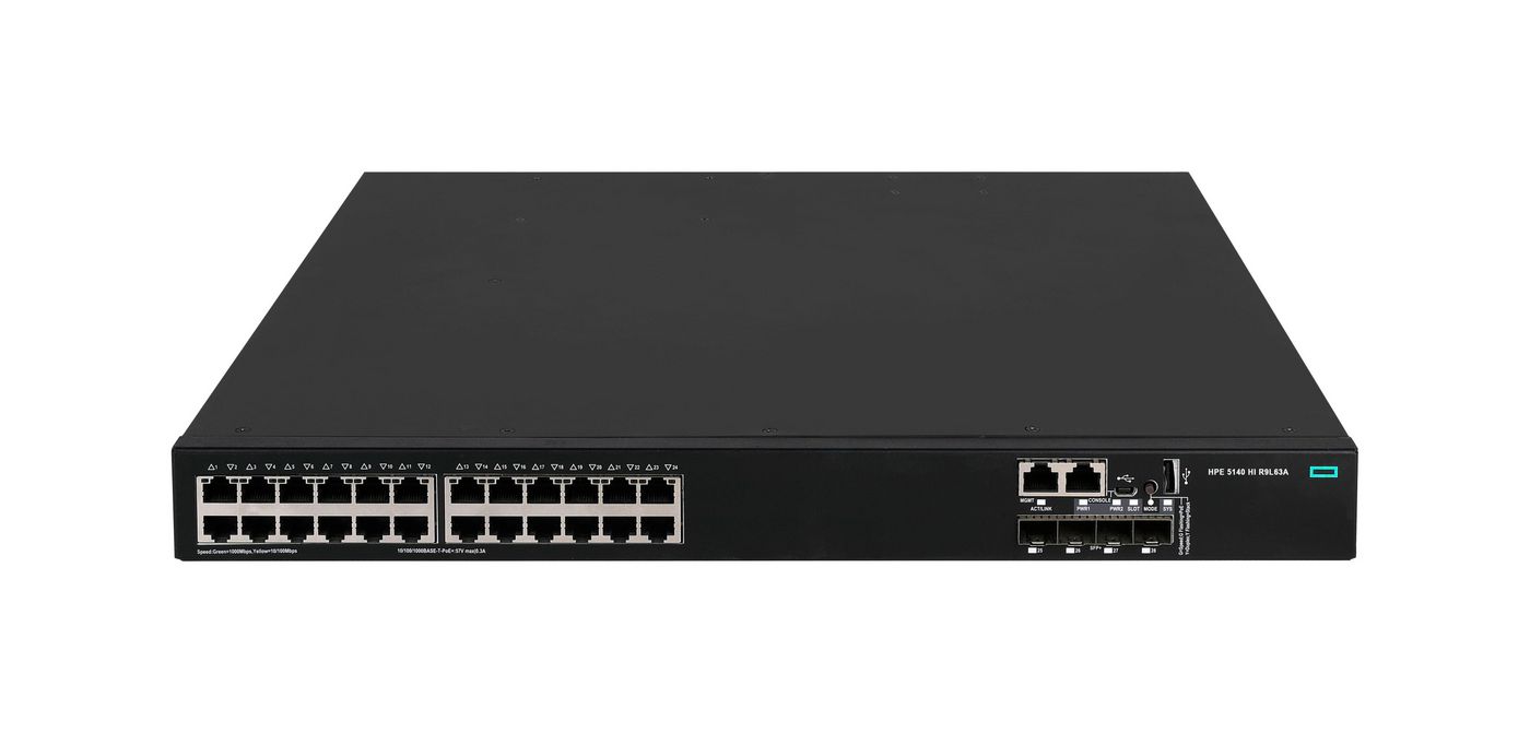 Hewlett Packard Enterprise Flexnetwork 5140 Managed Gigabit Ethernet (10/100/1000) 1U