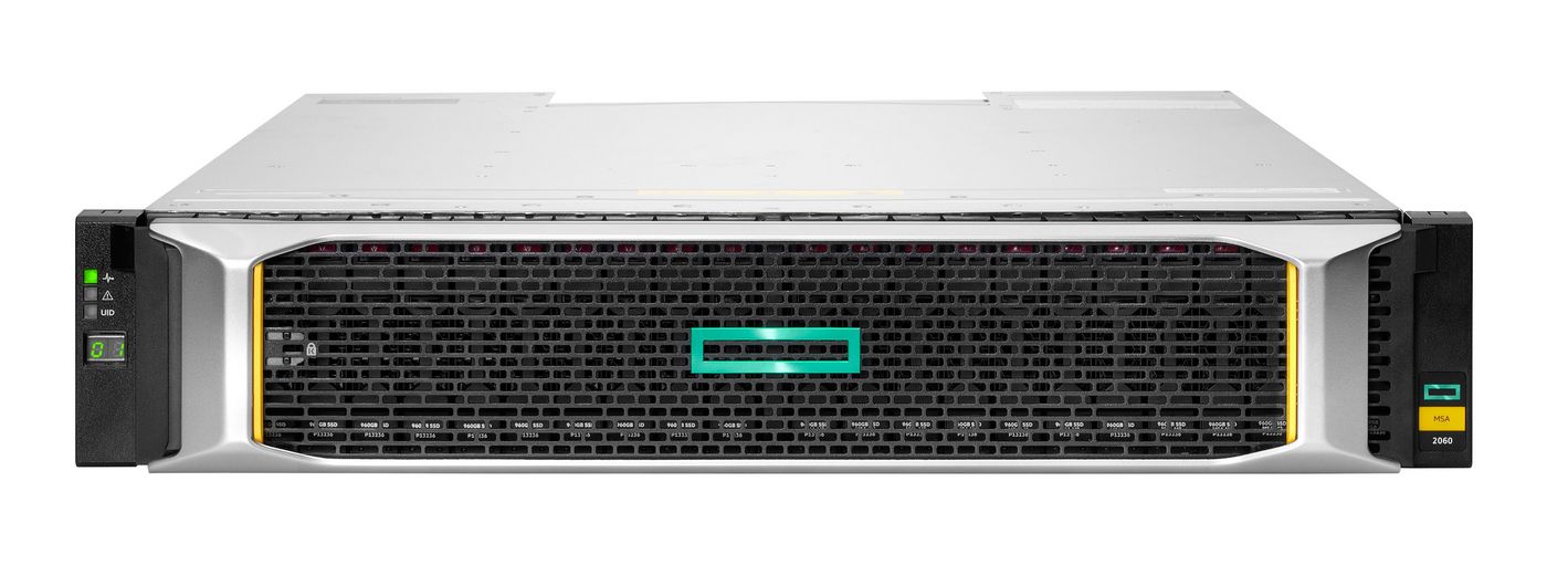 Hewlett Packard Enterprise Msa 2060 Disk Array Rack (2U) Silver, Black