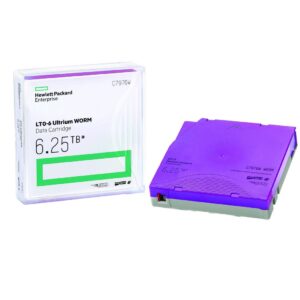 Hewlett Packard Enterprise LTO-6 Ultrium Worm & **New Retail** 2.5 TB / 6.25 TB Purple