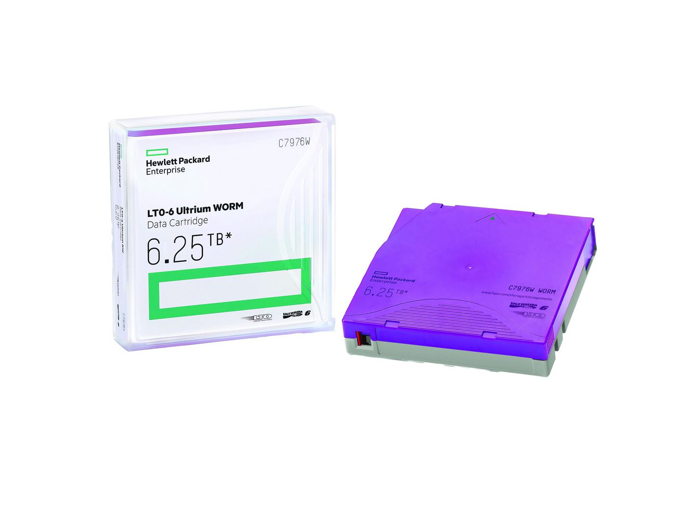 Hewlett Packard Enterprise LTO-6 Ultrium Worm & **New Retail** 2.5 TB / 6.25 TB Purple