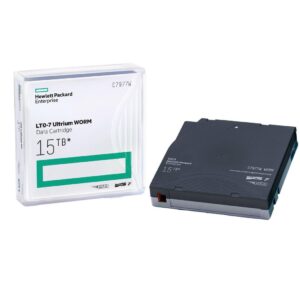 Hewlett Packard Enterprise LTO-7 Ultrium 15 TB **New Retail** WORM Data Cart
