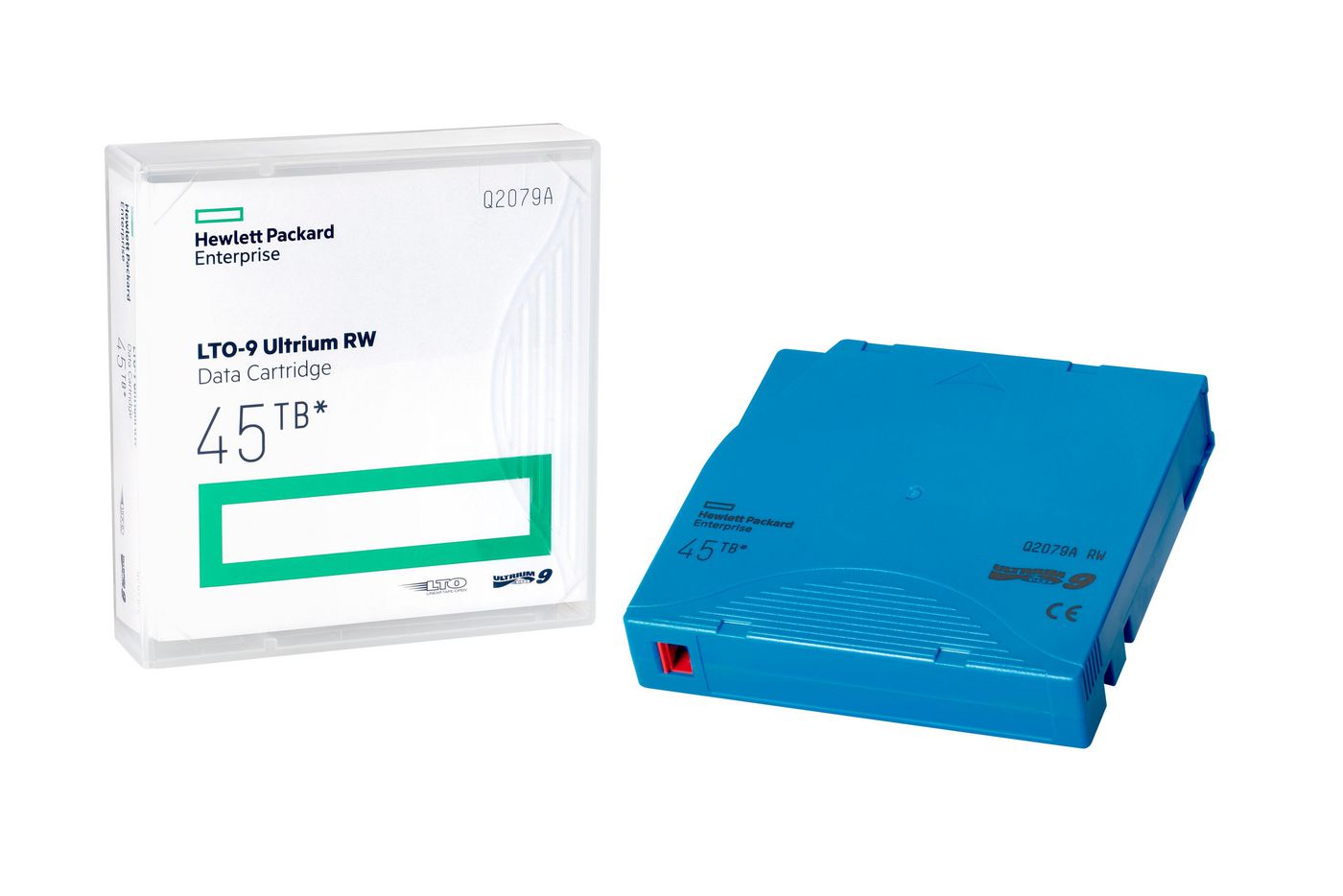 Hewlett Packard Enterprise LTO-9 Ultrium Data Cartridge Non Custom labeled, 20-pack Q2079AN