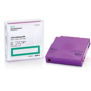 Hewlett Packard Enterprise LTO-6 Ultrium 6.25 TB BaFe RW  20-pack Non Custom Labeled  Data Cartridge