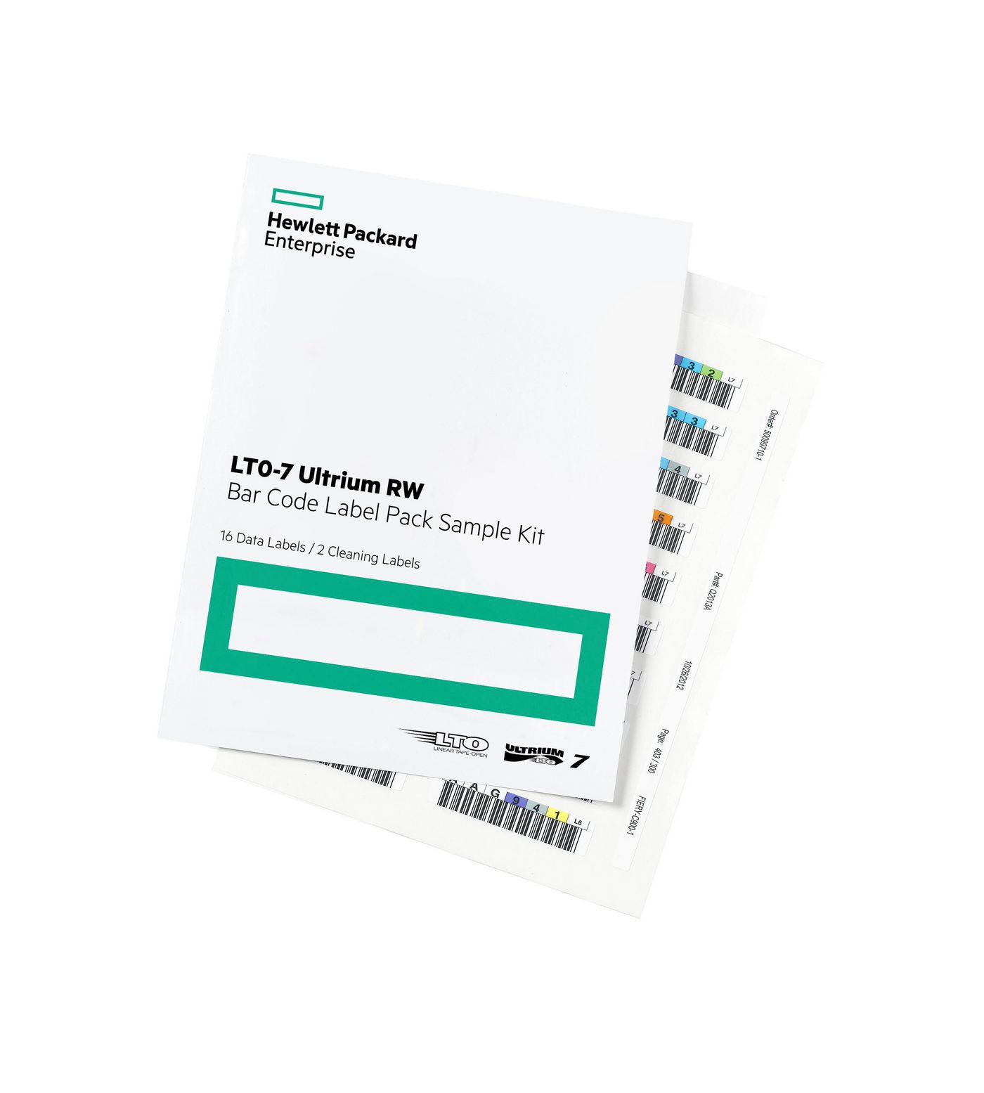 HPE Q2014A LTO-7 Ultrium RW Bar Code Labels 100pcs
