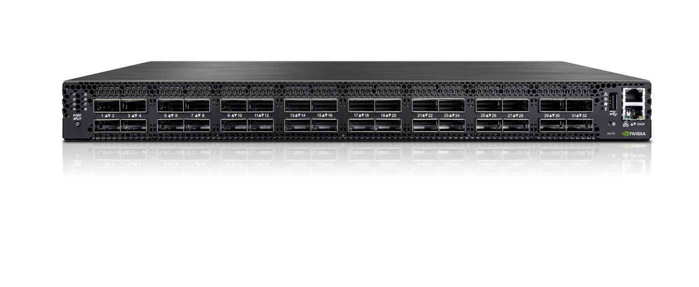 Hewlett Packard Enterprise 400Gbe 32Qsfpdd Power To Connector Airflow Switch Sn4700M With Nvidia Cumulus
