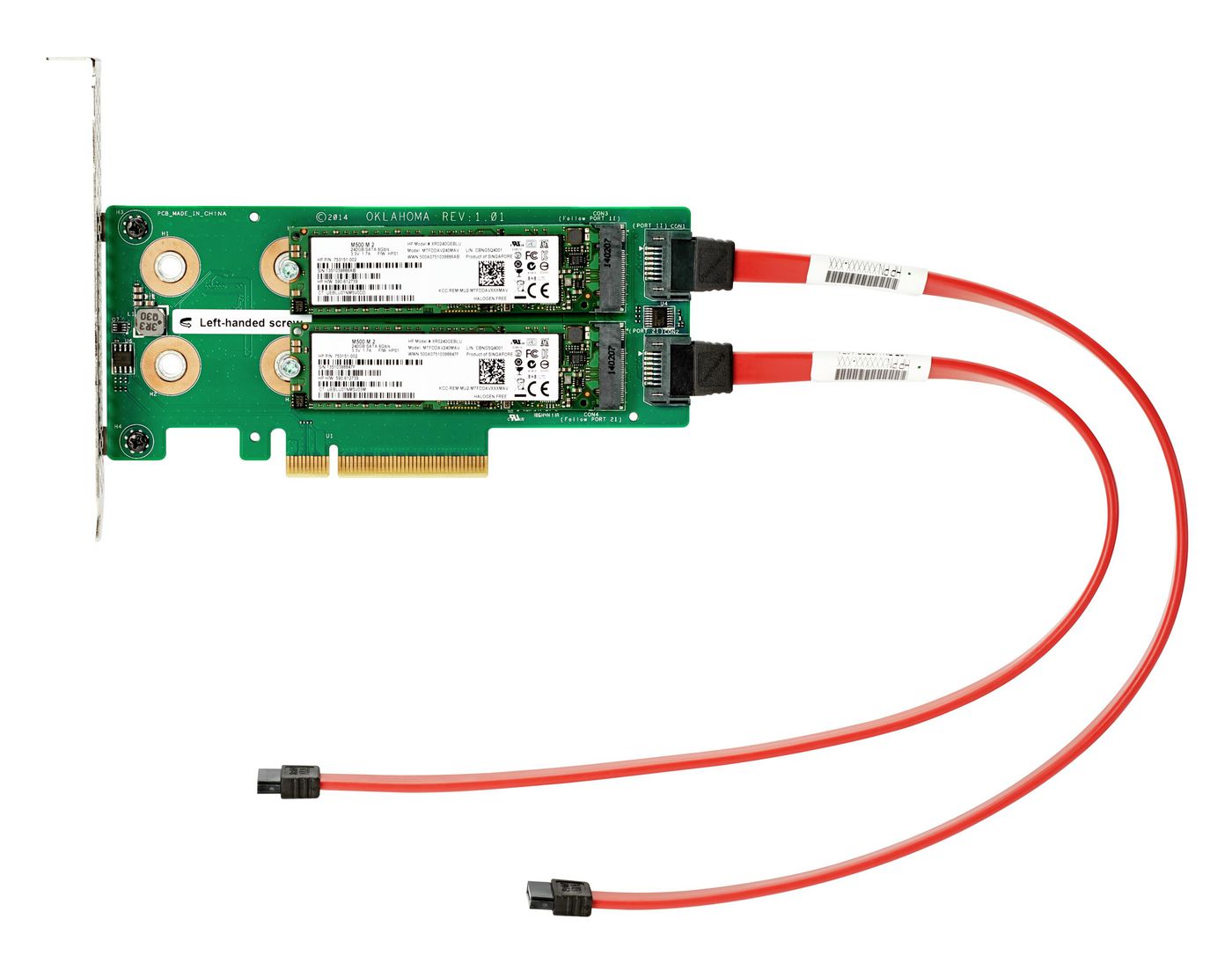 HPE Universal SATA HH M.2 Kit