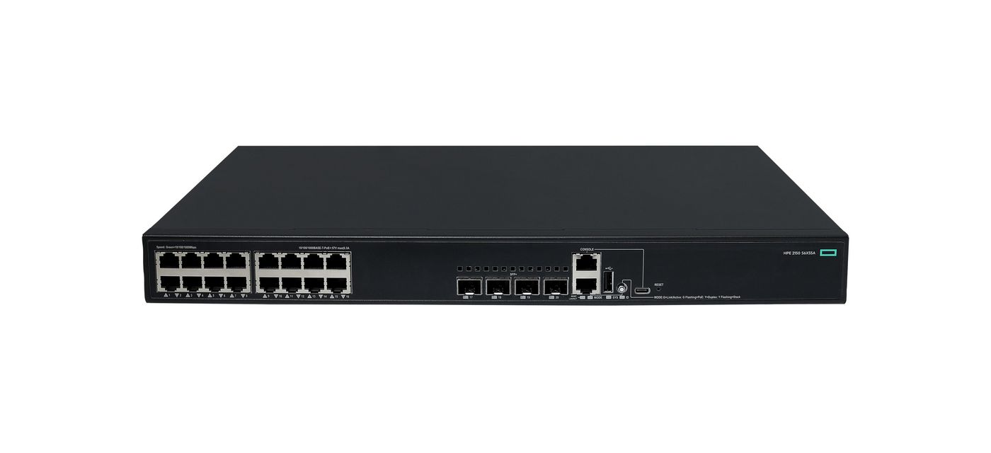 Hewlett Packard Enterprise Networking Cw 2150 16P 10M/100M/1G Poe+ 4P Sfp+ 1G/10G 248W Switch