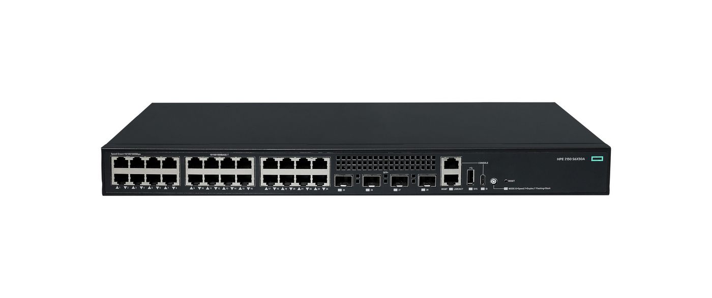 Hewlett Packard Enterprise Networking Cw 2150 24P 10M/100M/1G 4P Sfp+ 1G/10G Switch