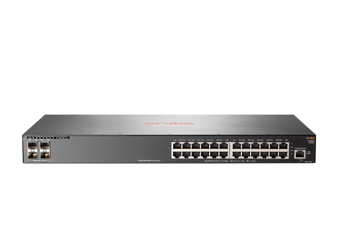 Hewlett Packard Enterprise Aruba 2930F 24G 4SFP Switch **New Retail**