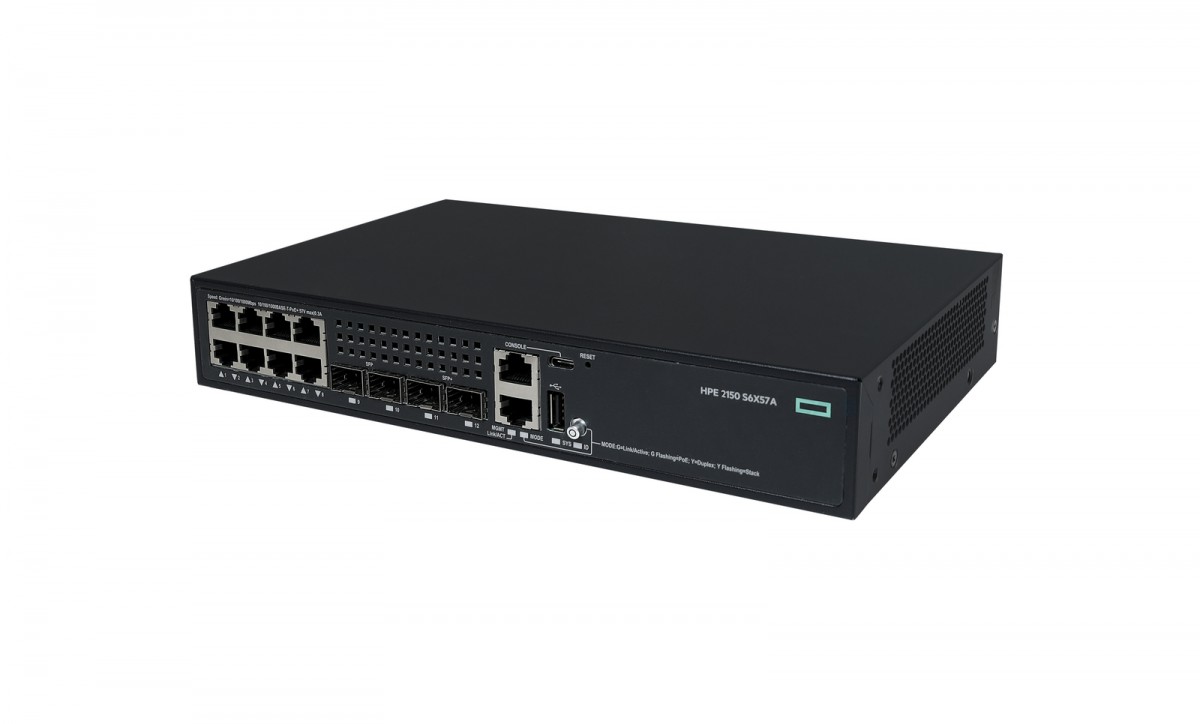 Hewlett Packard Enterprise Networking Cw 2150 8P 10M/100M/1G Poe+ 2P Sfp 1G 2P Sfp+ 1G/10G 125W Switch - obrazek 2