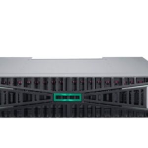 Zestaw macierzy pamięci masowej all-flash w obudowie 2U (small form factor), zawierający dwa kontrolery Fibre Channel 32 Gb (4-portowe) 46TB S3T84A