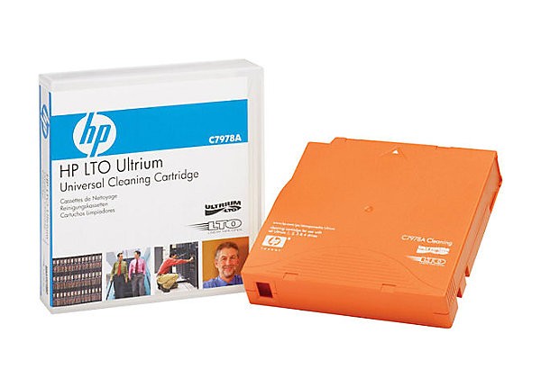 Hewlett Packard Enterprise Media Cleaning Universal LTO Provides 50 Cleans
