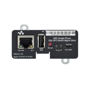 Hewlett Packard Enterprise Q1C17A network switch  component Q1C17A,  Black,Metallic, 66 mm, 29 mm, 131.1 mm, 2 kg