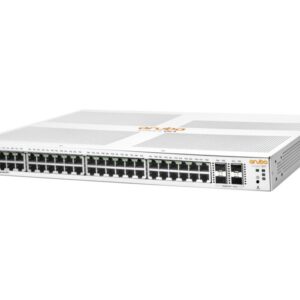 Hewlett Packard Enterprise ARUBA ION 1930 48G 4SFP+ Aruba Instant On 1930,  Managed, L2+, Gigabit Ethernet (10/100/1000), Full duplex, Rack mounting, 1U