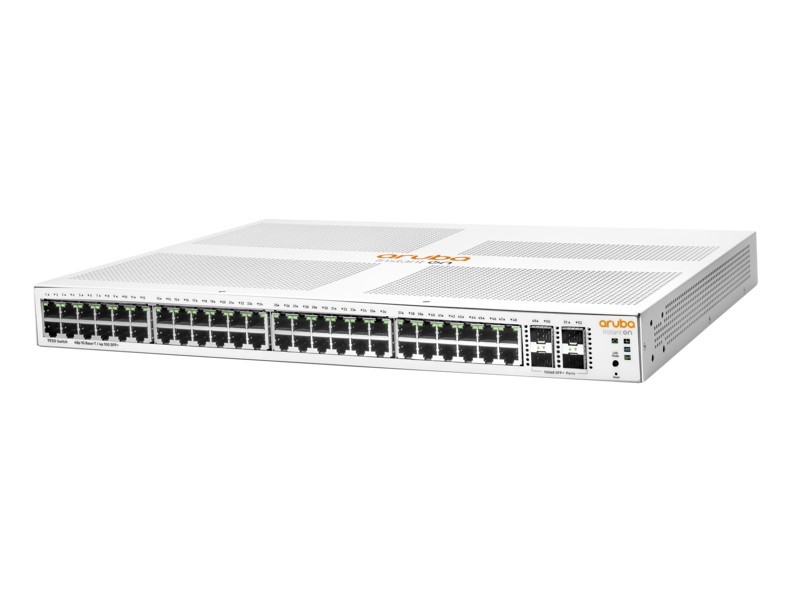 Hewlett Packard Enterprise ARUBA ION 1930 48G 4SFP+ Aruba Instant On 1930, Managed, L2+, Gigabit Ethernet (10/100/1000), Full duplex, Rack mounting, 1U