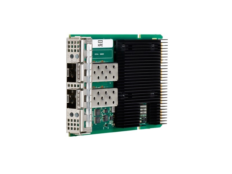 Hewlett Packard Enterprise INT E810 10/25GBE 2P SFP2 STOCK Intel E810-XXVDA2 Ethernet 10/25Gb 2-port SFP28 OCP3, Internal, Wired, PCI Express, Ethernet /