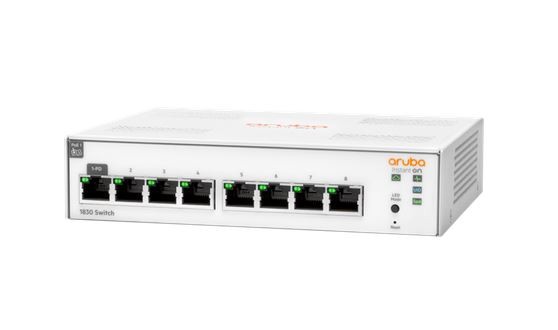 Aruba Instant On 1830 8G (JL810A) - Zarządzany przełącznik L2 Gigabit Ethernet - obrazek 2