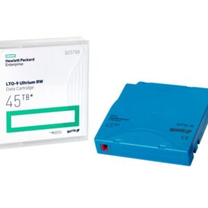 Hewlett Packard Enterprise Media Tape LTO-9 **New Retail" Q2079A, LTO, 45000 GB, 30 year(s), Blue, 1.27 cm, 1035 m