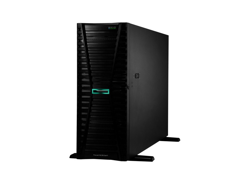 HPE ProLiant ML350 Gen11 4410Y 2.0GHz 12-core 1P 32GB-R MR408i-o 8SFF 1000W RPS Server