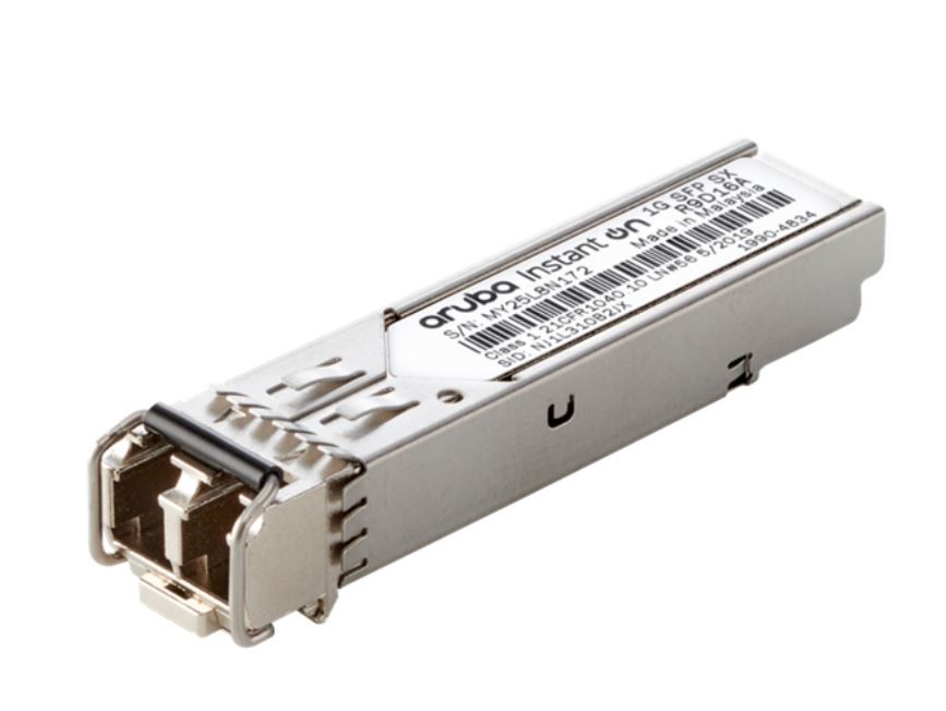 Aruba Instant On 1G SFP LC SX 500m OM2 MMF Transceiver R9D16A