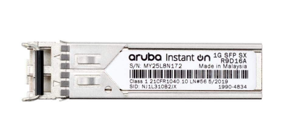 Aruba Instant On 1G SFP LC SX 500m OM2 MMF Transceiver R9D16A - obrazek 2