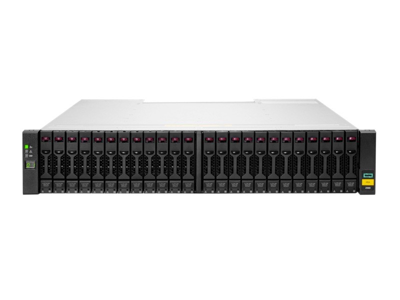 Hewlett Packard Enterprise Msa 2060 Sff 2X10/25Gbe Iscsi 4-Port Cntrl 12X2.4Tb Hdd 4X10Gb Iscsi Xcvr 29Tb Storage Array