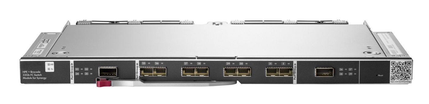 Brocade 32Gb/20 4SFP+ Power Pack+ Fibre Channel SAN Switch Module for HPE Synergy