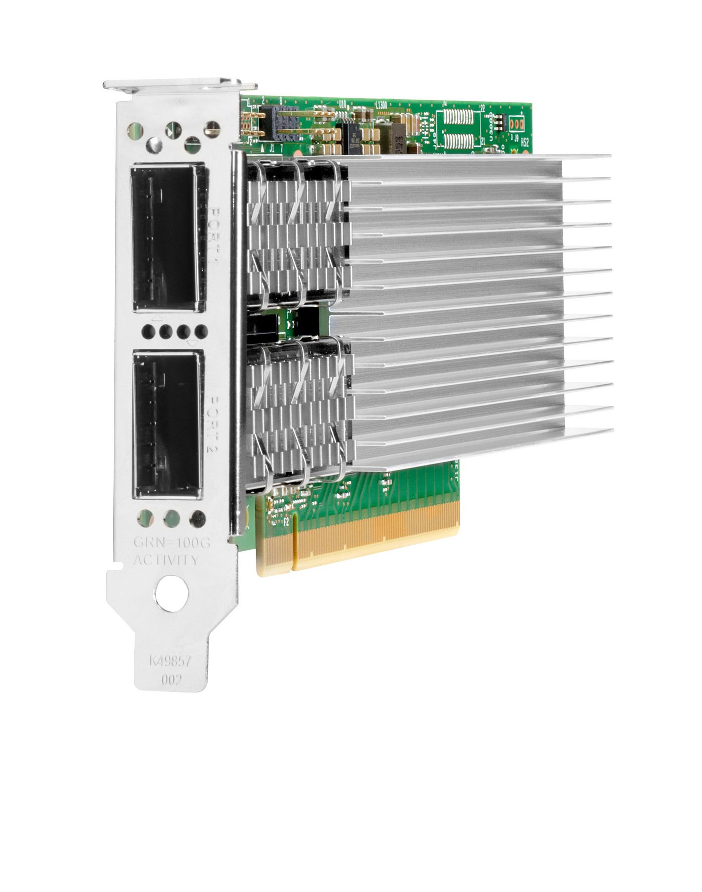 Hewlett Packard Enterprise INT E810 100GBE 2P QSFP28 Intel E810-CQDA2 Ethernet 100Gb 2-port QSFP28, Internal, Wired, PCI Express, Ethernet / Fiber, 100000