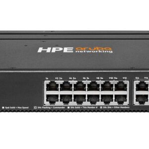 Hewlett Packard Enterprise 6200M Managed L3 Gigabit  Ethernet (10/100/1000) Power  Over Ethernet (Poe)