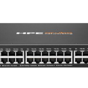 Hewlett Packard Enterprise Aruba Cx 6200F 48G Class-4  Poe 4Sfp 370W Managed L3  Gigabit Ethernet (10/100/1000) Power Over Ethernet (Poe) 1U