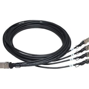 HPE Networking Comware X240 40G QSFP+ to 4x10G SFP+ 5m Direct Attach Copper Splitter Cable JG331AR (odnowiony)