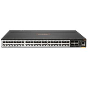 Przełącznik HPE Aruba CX 8360-48XT4C v2 (przepływ powietrza z przodu do tyłu) – z 3 wentylatorami i 2 zasilaczami AC