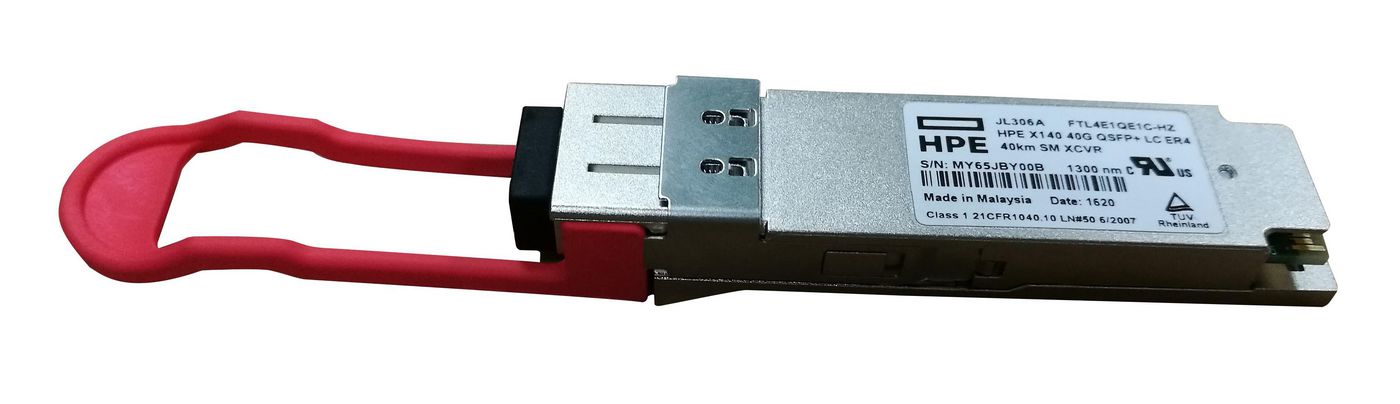Transceiver HPE X140 QSFP+ 40 Gb/s ER4 (40 km, LC, SMF)