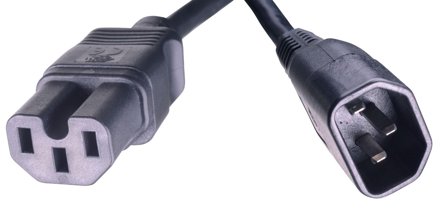 Kabel zasilający HPE C15–C14, 2,5 m