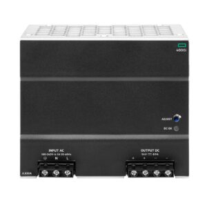 HPE Aruba Networking 4000i POE 54VDC 480W 100-240VAC DIN Power Supply JL820A