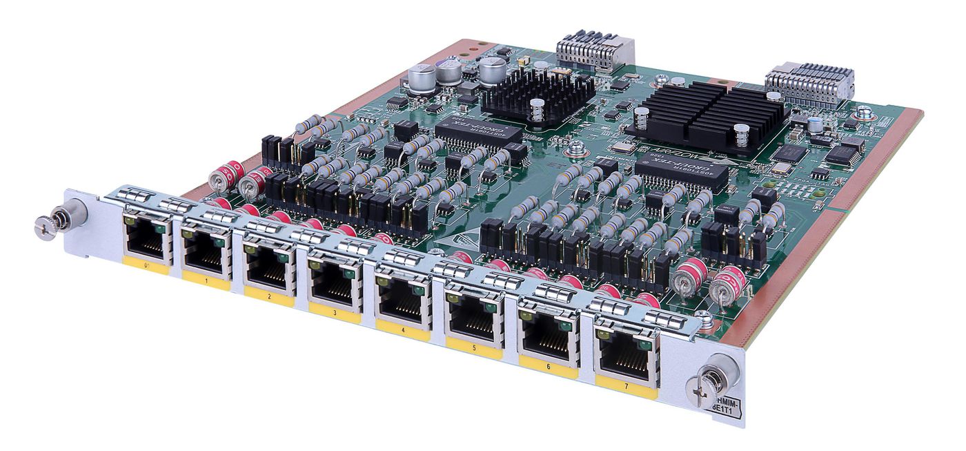 HPE MSR 8 p E1/CE1/T1/CT1/PRI HMIM Mod