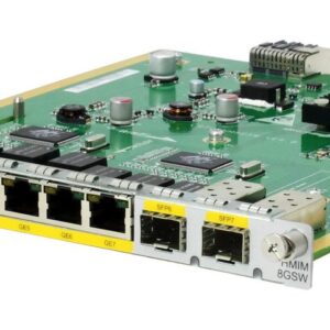 Hewlett Packard Enterprise MSR 8p BASE-T/2p Combo Swch **New Retail** HMIM Mod