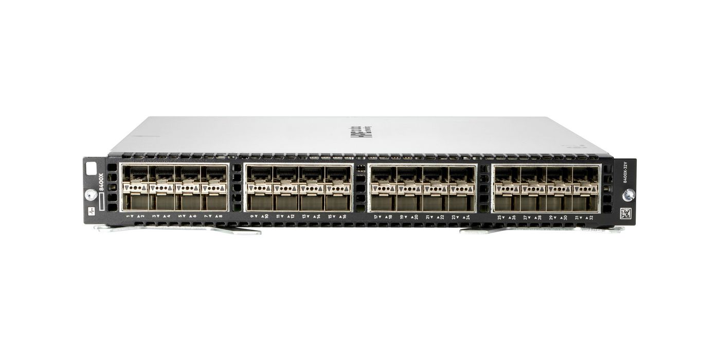 Hewlett Packard Enterprise Aruba 8400X32Y Expansion Module 25 Gigabit SFP28 x 32 for Aruba 8400 8slot Chassis Aruba 8400X-32Y 32p 1/10/25G SFP/SFP+/SFP28