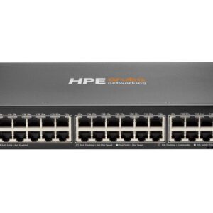 HPE Aruba Networking CX 6300F 48-port 1GbE Class 4 PoE and 4-port SFP56 Switch JL665A