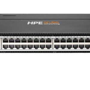 Przełącznik HPE Aruba CX 8360-48XT4C v2 (przepływ powietrza z przodu do tyłu) – z 3 wentylatorami i 2 zasilaczami AC
