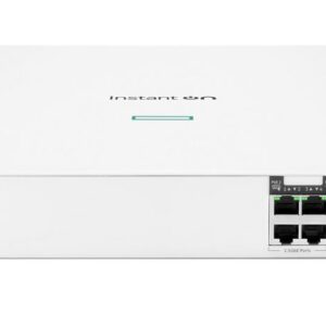 HPE Networking Instant On Switch 8p Gigabit CL4 4p SR2.5G CL6 PoE 2p 10GBT 2p SFP+ 480W 1960 S0F35A