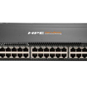 HPE Aruba Networking CX 6300M 48p 10M/100M/1G 4p SFP56 50G Power-to-Port 2xFan PSU TAA Bundle S0G02A