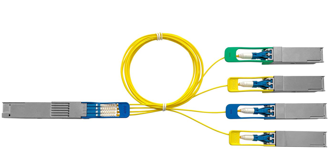 HPE Aruba Networking 4x100G FR QSFP-DD SN 2km SMF Transceiver S3N91A