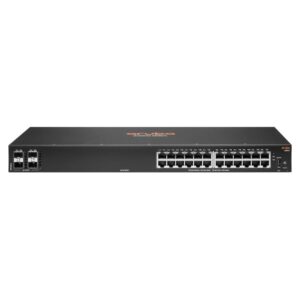 Przełącznik HPE Aruba CX 6000 (24 × RJ-45 + 4 × SFP) (odnowiony)