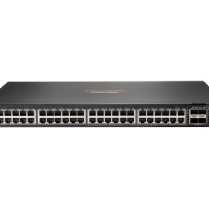 HPE Aruba Networking CX 6300F 48-port 1GbE and 4-port SFP56 Switch JL667AR (odnowiony)